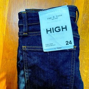 Rag&Bone High Rise Nina Ankle Jeans